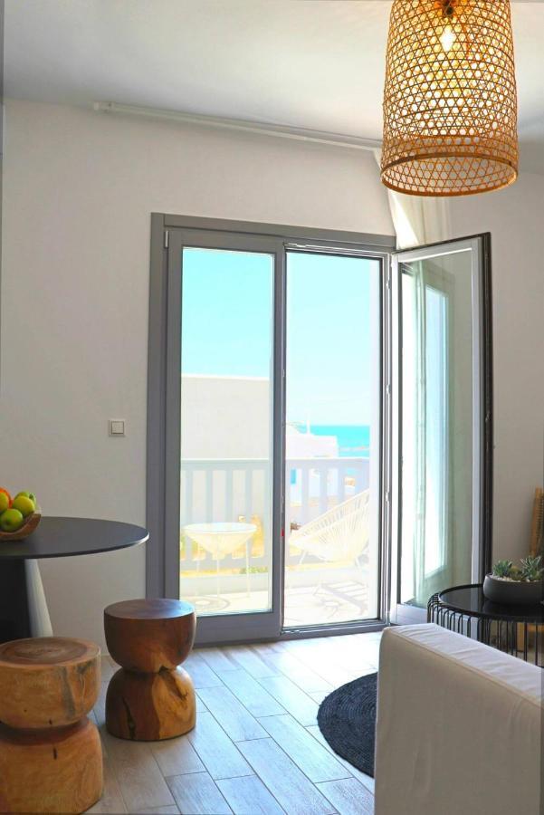 Beach Apartment Thalia With Hot Tub And Sea View Agios Prokopios  Buitenkant foto